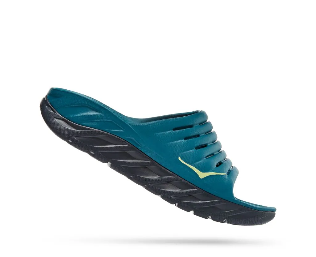 Hoka Men's Ora Recovery Slide BLUE CORAL / BUTTERFLY