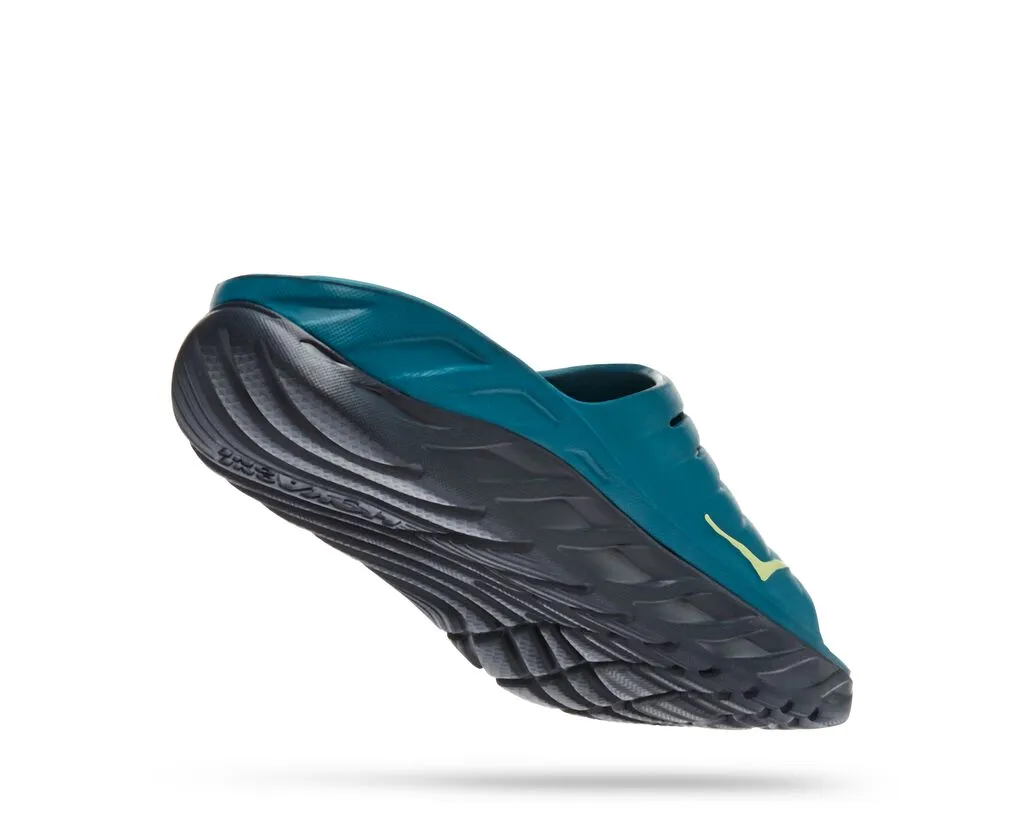 Hoka Men's Ora Recovery Slide BLUE CORAL / BUTTERFLY