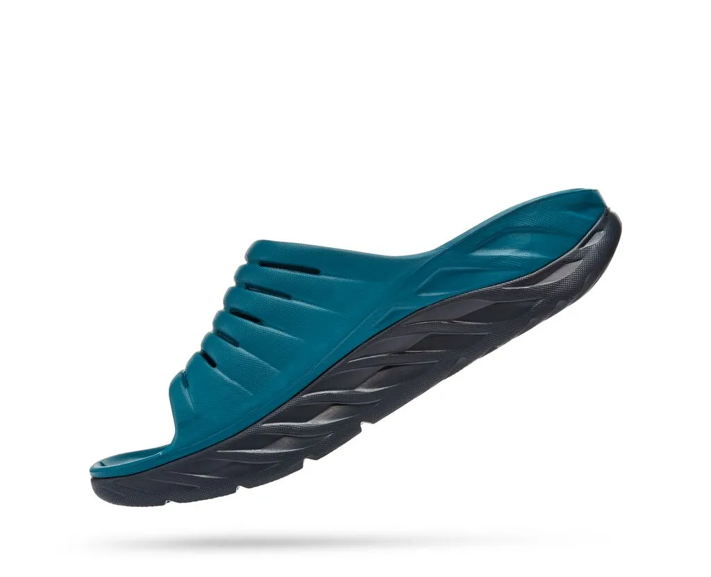 Hoka Men s Ora Recovery Slide BLUE CORAL BUTTERFLY