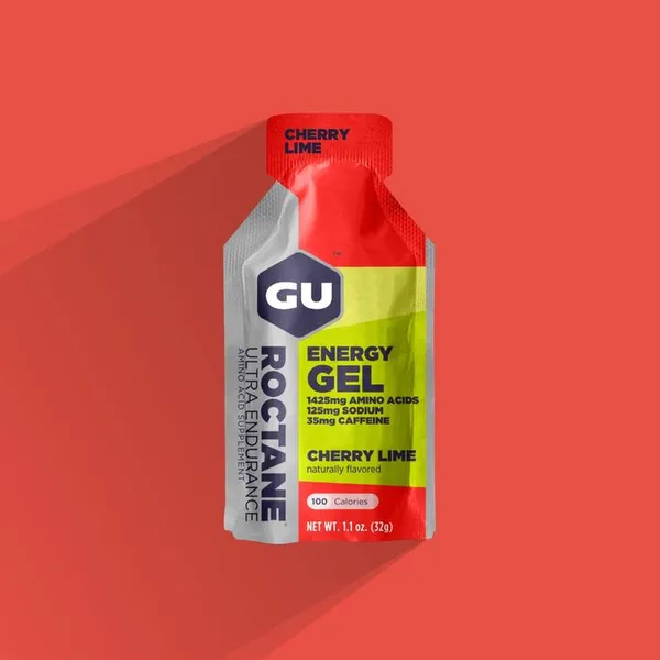 Gu GU Roctane Energy Gel cherry lime