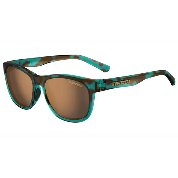 Tifosi Swank, Blue Confetti Blue Confetti Brown Polarized